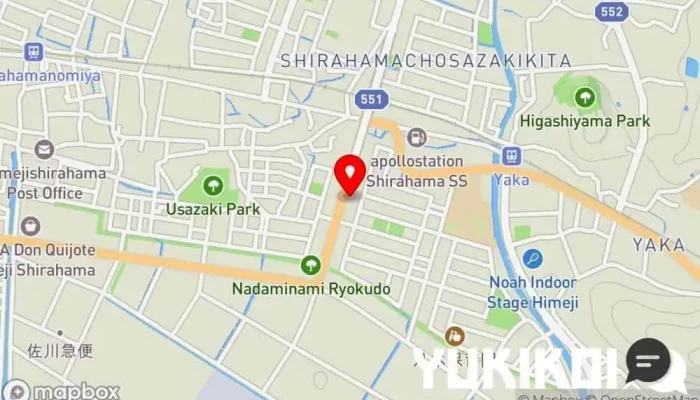の地図 ガスト 姫路白浜店 ファミリー レストラン, 朝食レストラン, 日本式洋食レストラン, 宅配/出前, テイクアウト, レストラン, 洋食レストラン で 姫路市