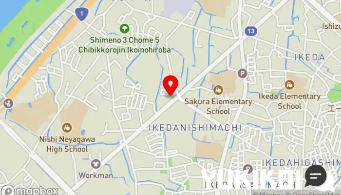 の地図 ガスト 寝屋川店 ファミリー レストラン, 朝食レストラン, 日本式洋食レストラン, 宅配/出前, テイクアウト, レストラン, 洋食レストラン で 寝屋川市