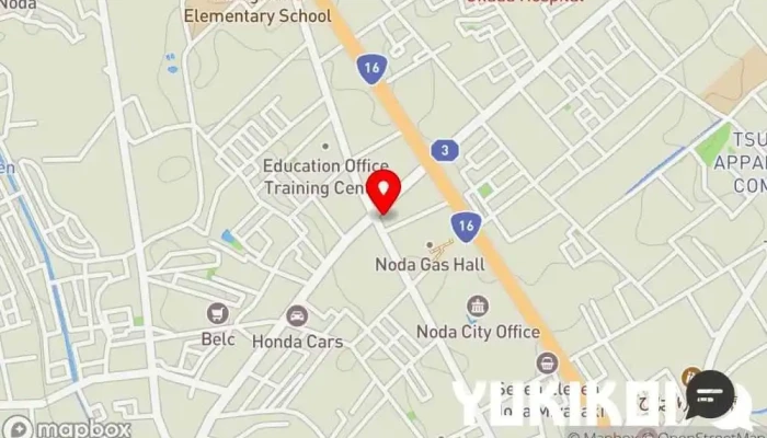 の地図 ガスト 野田市役所前店 ファミリー レストラン, 朝食レストラン, 日本式洋食レストラン, 宅配/出前, テイクアウト, レストラン, 洋食レストラン で 野田市