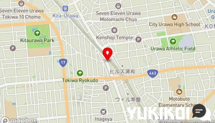 の地図 ガレット屋 AILES（エル） クレープ店, カフェ・喫茶 で さいたま市