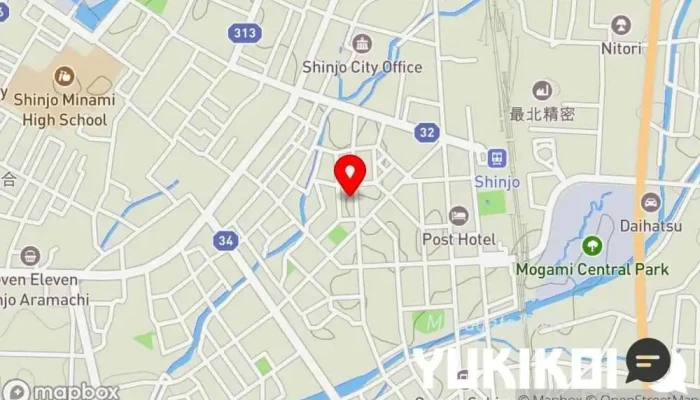 の地図 キッチンマカロニ 居酒屋 で 新庄市