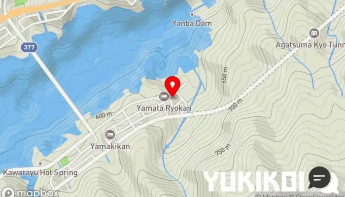 の地図 キッチン赤いえんとつ レストラン で 長野原町