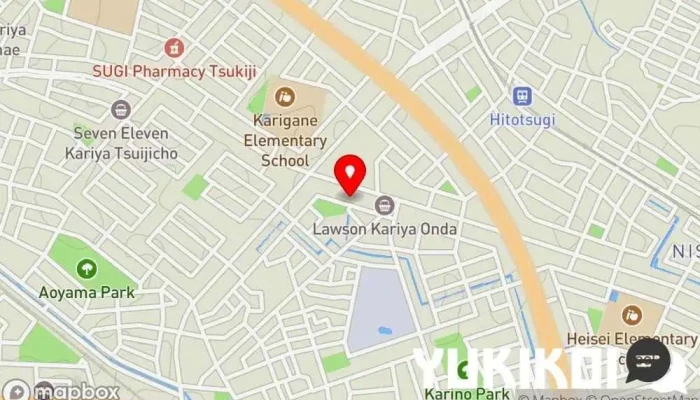 の地図 キャナリィ・ロウ 刈谷店 イタリア料理店 で 刈谷市