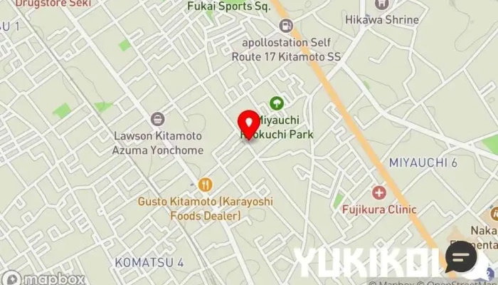 の地図 クッチーナD イタリア料理店 で 北本市