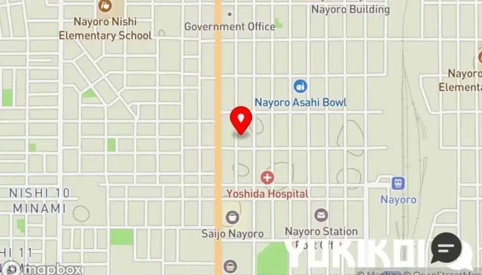 の地図 クラッシーボワ 軽食店 で 名寄市
