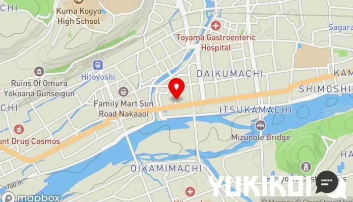 の地図 クラン レストラン で 人吉市