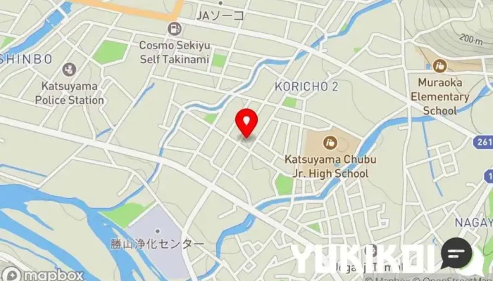 の地図 グリル やまだ かつ丼屋, 和食店 で 勝山市