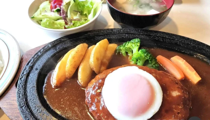 グリル キャストル -  ソールズベリーステーキ - 串間市