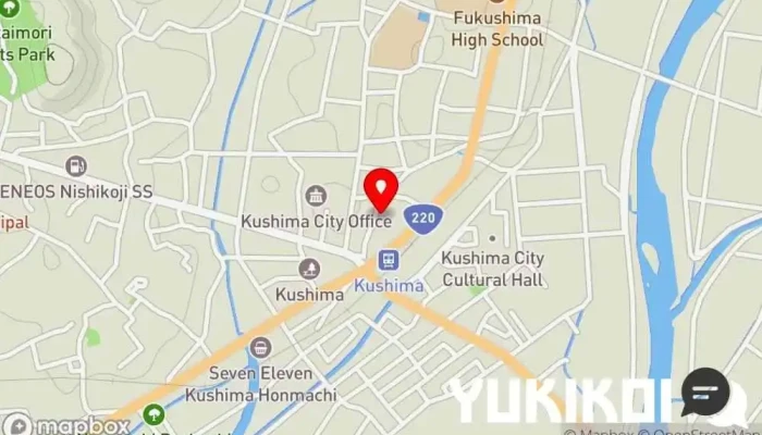 の地図 グリル キャストル 日本式洋食レストラン で 串間市