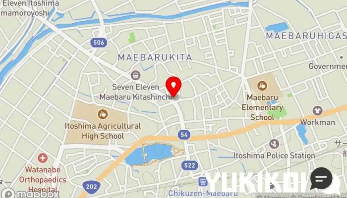 の地図 グリル三幸 レストラン, グリル で 糸島市