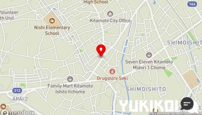 の地図 ケーキハウスナナ 洋菓子店 で 北本市