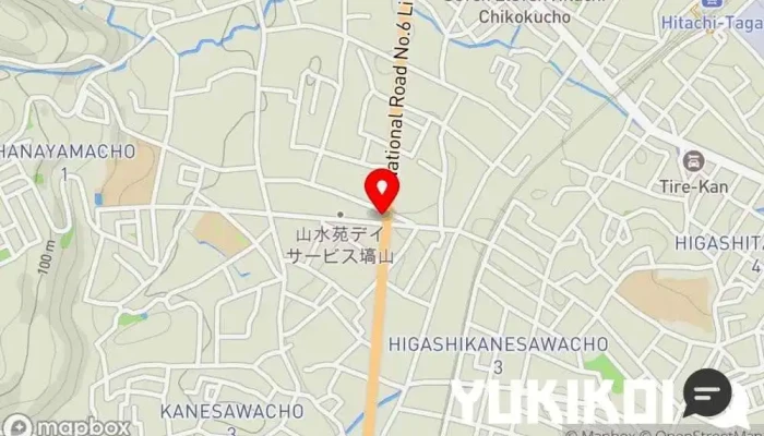 の地図 ココス 多賀店 ファミリー レストラン, 朝食レストラン, フレンチステーキハウス, ピザ店 で 日立市