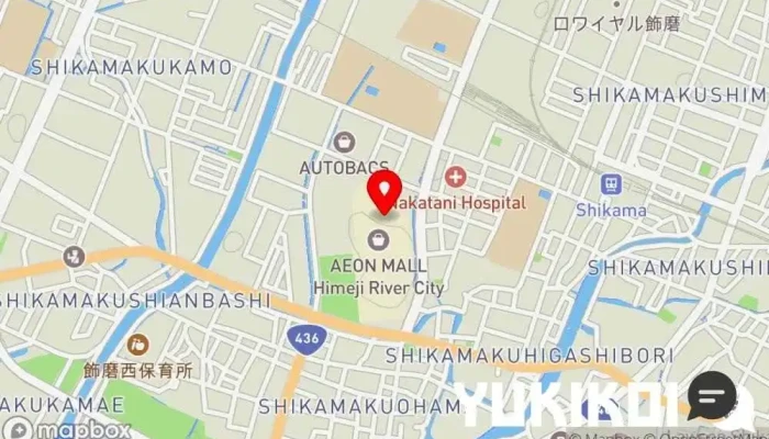 の地図 サイゼリヤ イオンモール姫路リバーシティ店 ファミリー レストラン, イタリア料理店 で 姫路市