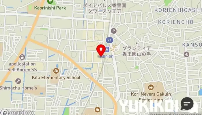 の地図 サイゼリヤ 香里園駅前店 ファミリー レストラン, イタリア料理店 で 寝屋川市