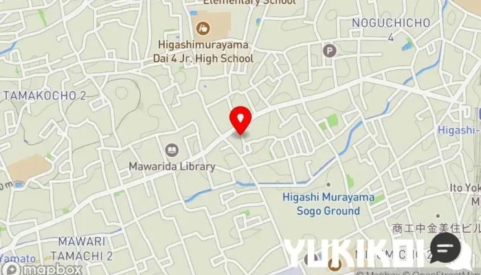 の地図 シェ シミズ フランス料理店 で 東村山市