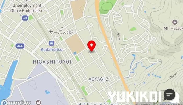 の地図 ジョイフル 下松宮前店 レストラン で 下松市