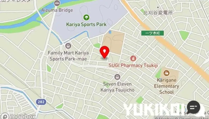 の地図 ジョイフル刈谷築地店 レストラン で 刈谷市