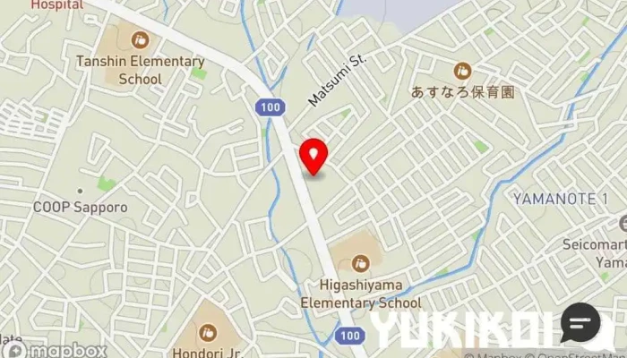 の地図 ジョリージェリーフィッシュ 日本式洋食レストラン で 函館市