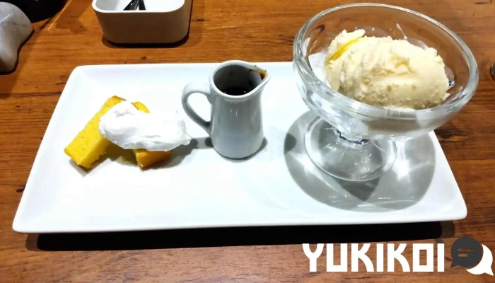 ジョリーパスタ 小松店 -  バニラアイスクリーム - 小松市