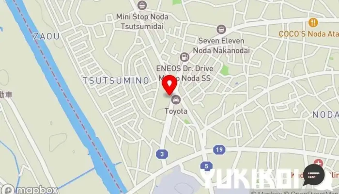の地図 スシロー ウニクス野田店 回転寿司店, ファミリー レストラン, テイクアウト, レストラン, 寿司店, テイクアウト寿司店 で 野田市