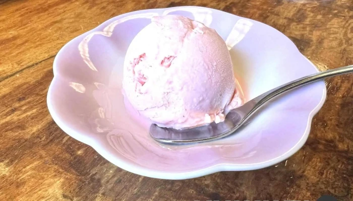 ステーキハウス森牧場 -  ストロベリーアイスクリーム - 半田市
