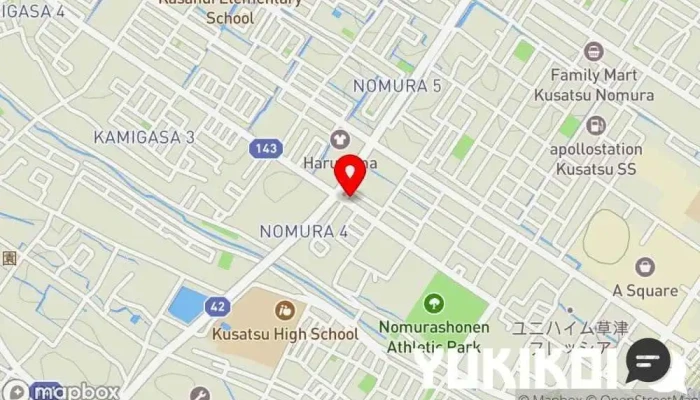 の地図 スバビハニ草津店 〜SHUBHA BIHAN kusatsuten〜 インド料理店, アジア料理店, テイクアウト, レストラン で 草津市