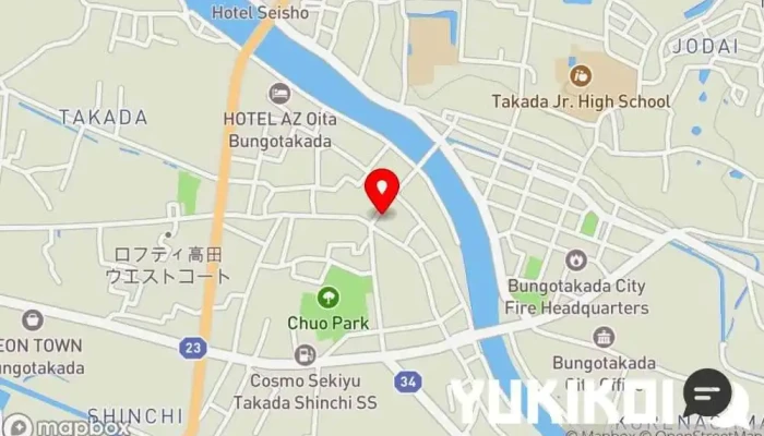 の地図 スパイスカレー善 カレー店 で 豊後高田市