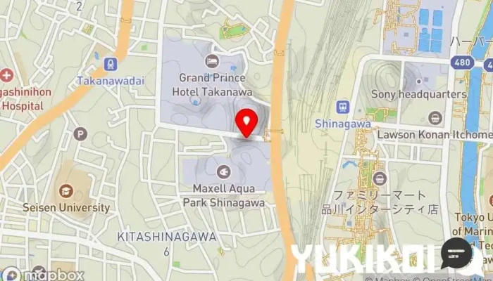 の地図 ダイナミックキッチン＆バー 響 品川店 居酒屋, 和食店, 会席・懐石料理店, レストラン で 港区