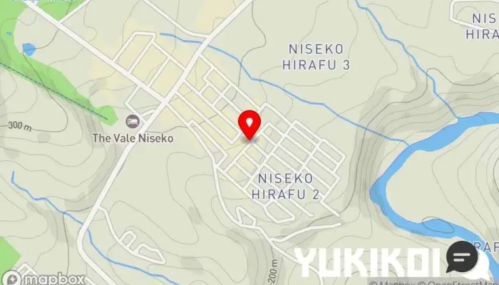 の地図 チーズフォンデューレストラン グランパパ レストラン で 倶知安町