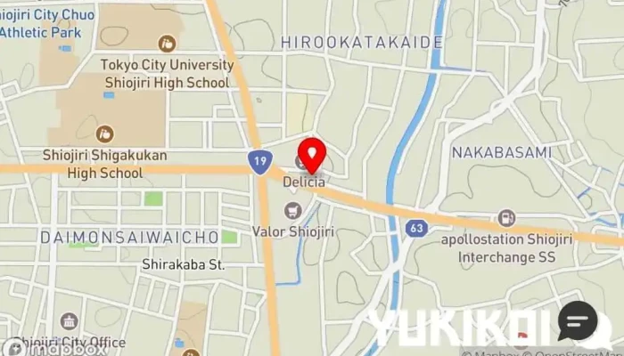 の地図 デニーズ 塩尻店 ファミリー レストラン, レストラン で 塩尻市