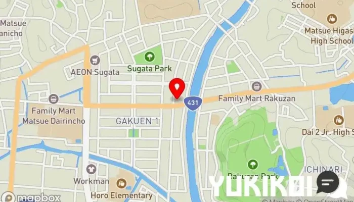 の地図 トマト＆オニオン 松江学園通り店 ファミリー レストラン で 松江市