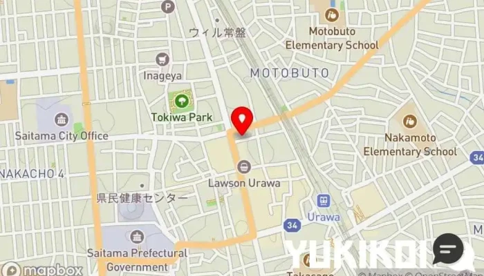 の地図 トルコ料理アセナ トルコ料理店 で さいたま市