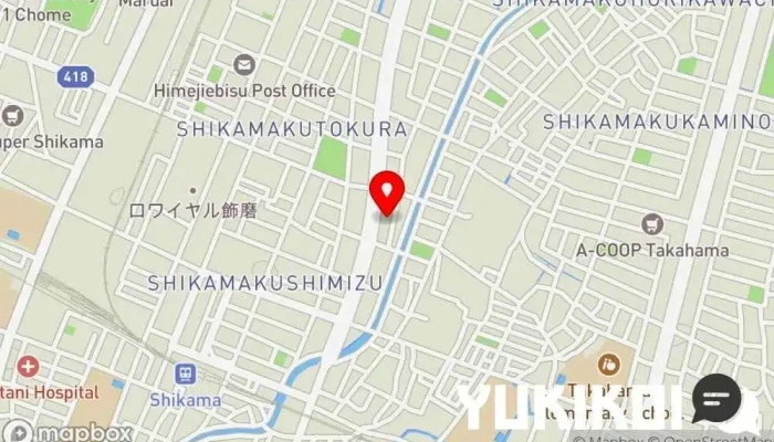の地図 ドミノ・ピザ姫路南店 ピザ店 で 姫路市
