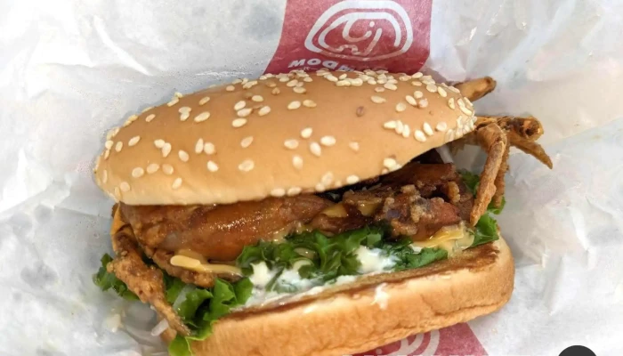 ドムドムハンバーガー 野田運河プラザ館店 -  チキンサンド - 野田市
