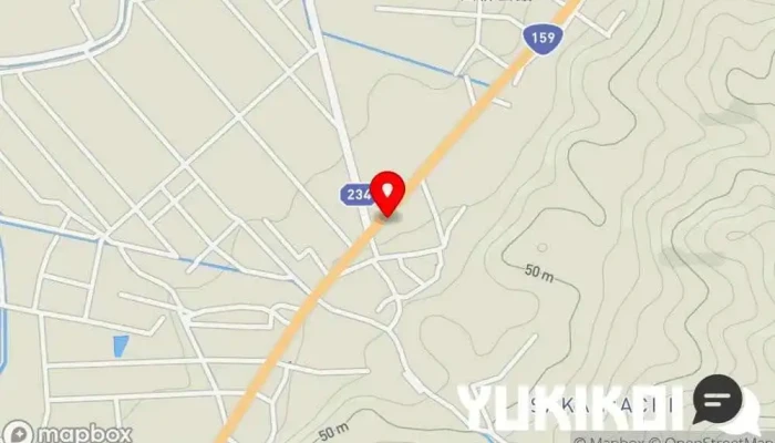 の地図 ドライブイン マルシン 定食屋 で 羽咋市