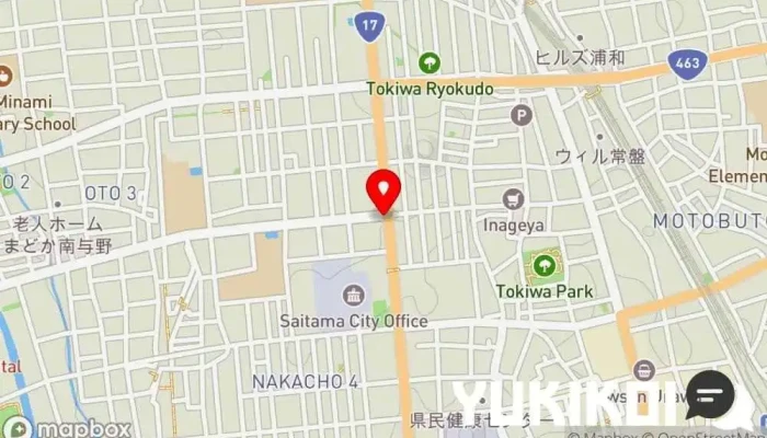 の地図 ニムタ 浦和店 インド料理店 で さいたま市