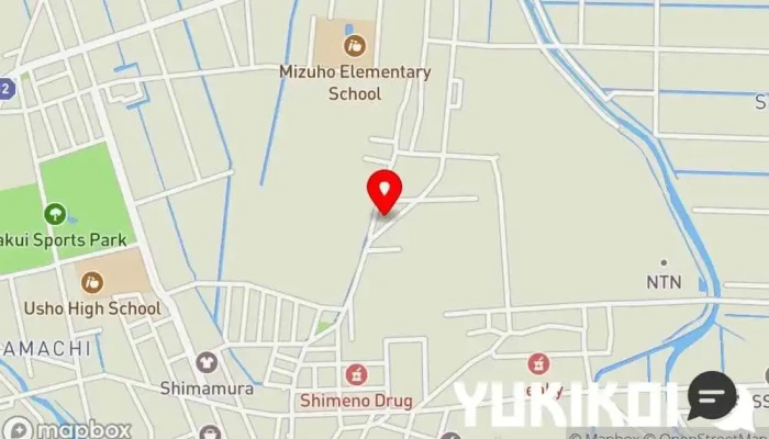 の地図 ハローデイズ 洋食レストラン, ピザ店 で 羽咋市