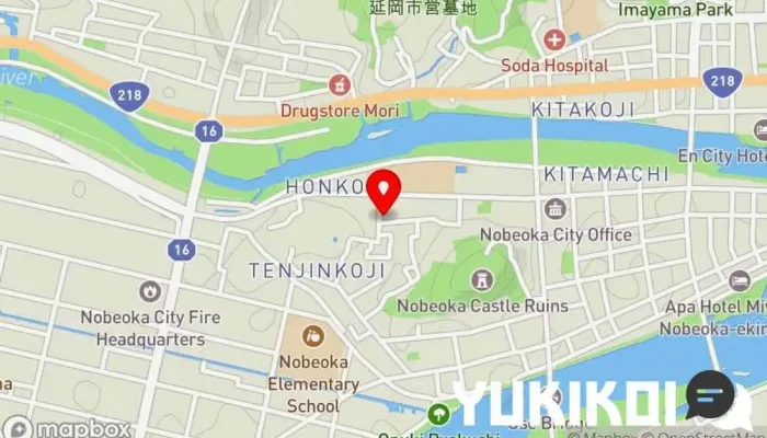 の地図 バンビ コーヒーショップ・喫茶店, 朝食レストラン で 延岡市