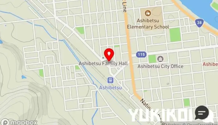 の地図 パブスナックキャロル 軽食店 で 芦別市