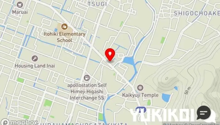 の地図 パライソカレー カレー店 で 姫路市