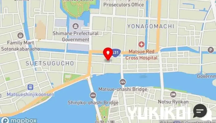 の地図 ビストロ クール ビストロ で 松江市