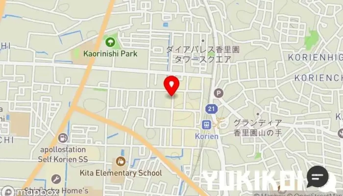 の地図 ビストロケンズ フランス料理店, ビストロ, フレンチステーキハウス, レストラン, シーフード・海鮮料理店, ステーキハウス, ワインバー で 寝屋川市