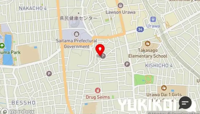 の地図 ビストロ・ド・タニ ビストロ, イタリア料理店 で さいたま市