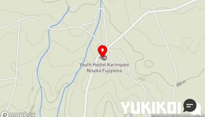 の地図 ビストロフレンチ&ロッヂ シェドゥドゥ フランス料理店 で ニセコ町