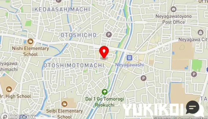 の地図 ビストロ新 ビストロ, レストラン で 寝屋川市