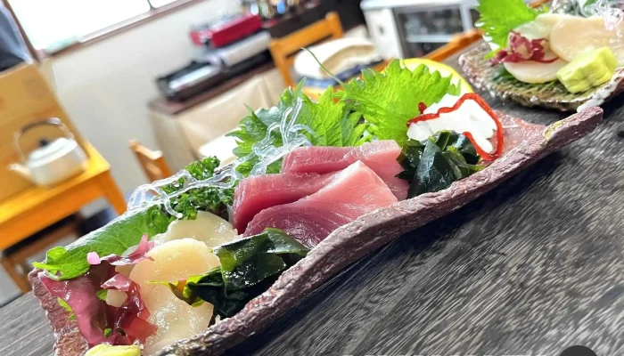 ビリケン酒場 -  刺身 - 羽咋市