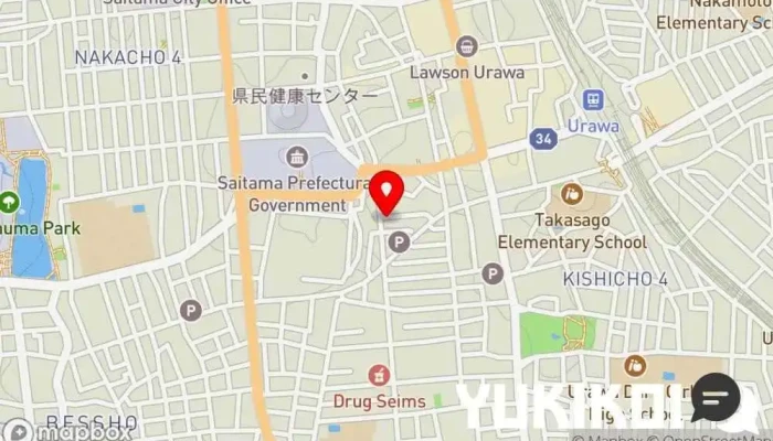 の地図 ビー･ローズ レストラン で さいたま市