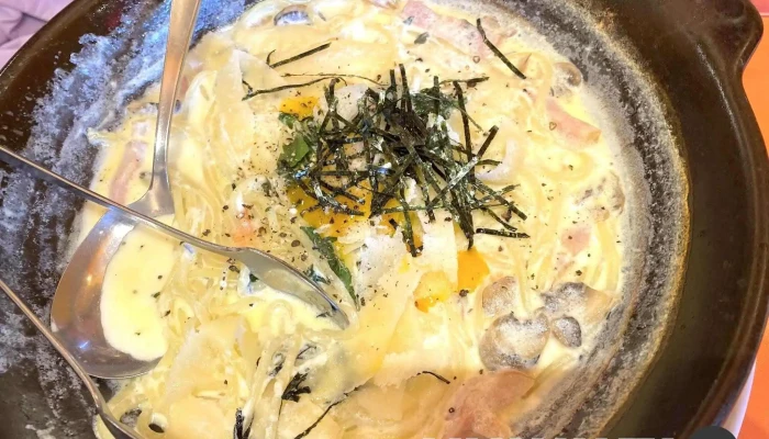 ピッツェリアマリノ 半田店 -  カルボナーラ - 半田市