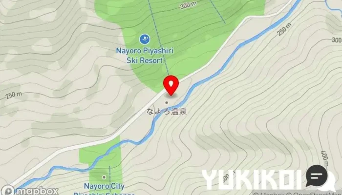 の地図 ピヤシリスキー場 レストラン レストラン で 名寄市