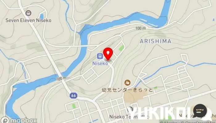 の地図 ファーマーズキッチンポンポン レストラン で ニセコ町